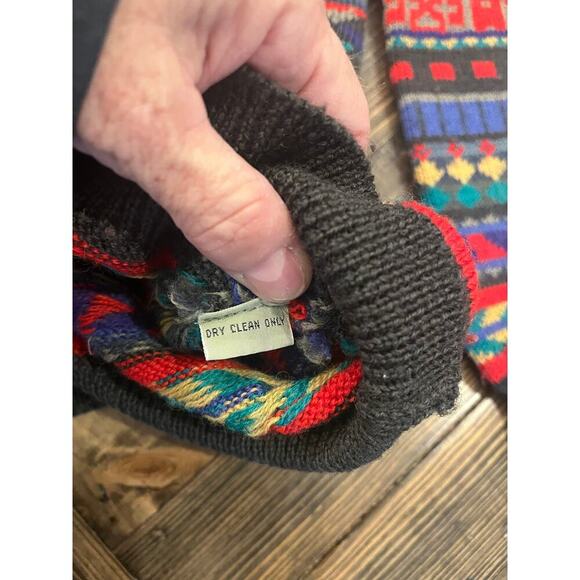 VTG Royal Robbin’s 100% Wool Sweater Women Medium Southwest Grandma Core Aztec - Picture 7 of 9